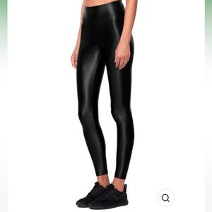 Koral: Lustrous High Rise Legging - black